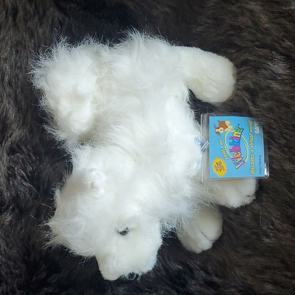 GANZ WEBKINZ RETIRED ADOPT A PET SAMOYED - Picture 3 of 9